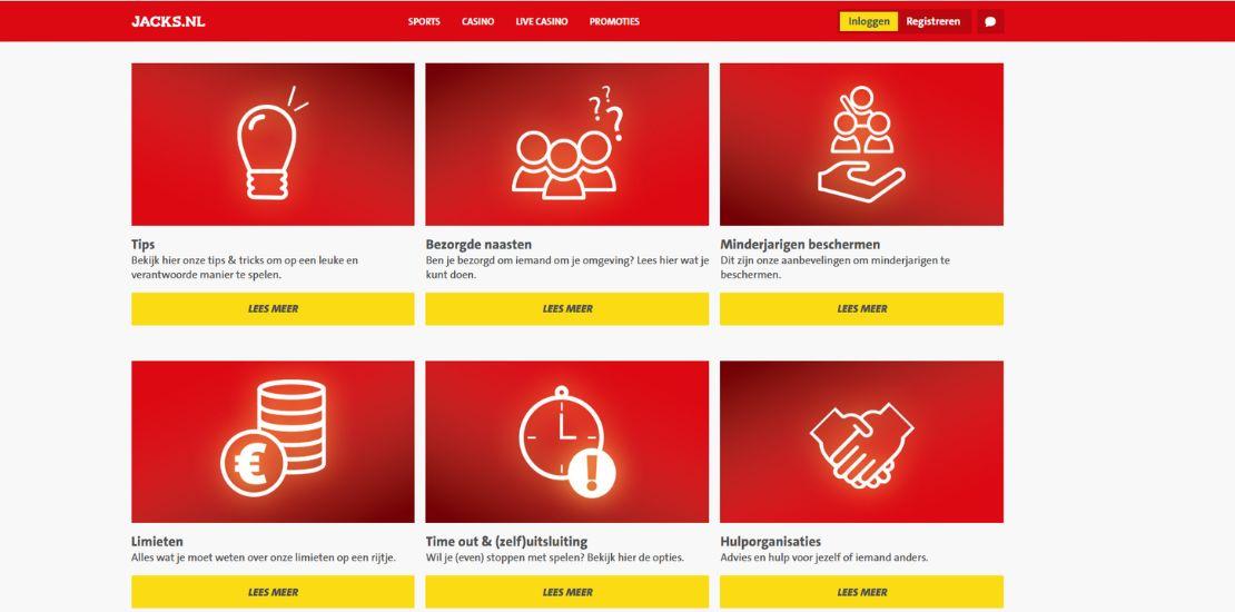 JACKS.NL verantwoord spelen