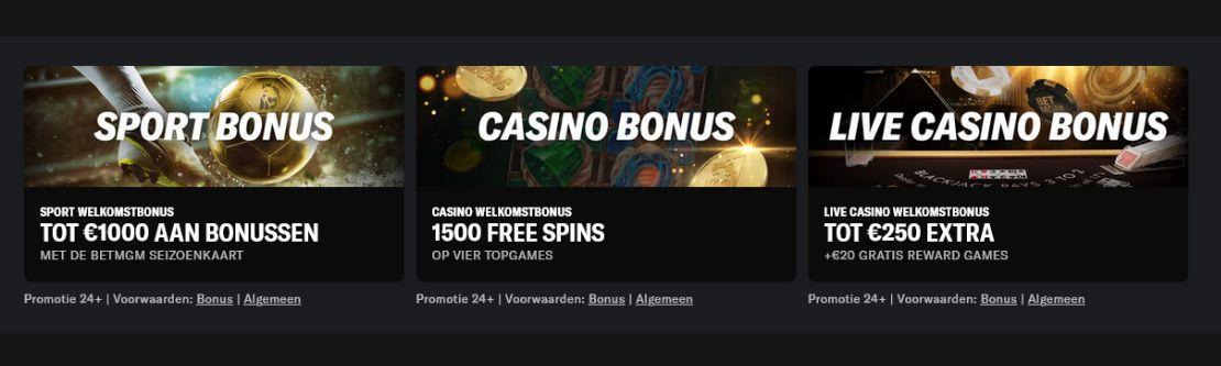 Online casino XXL BetMGM