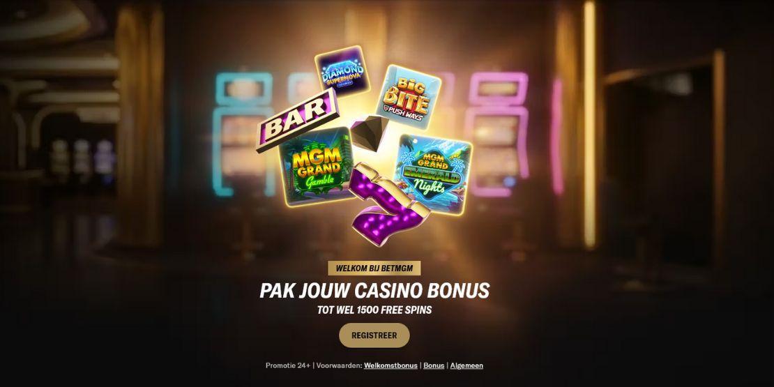 XXL online casino homepage BetMGM