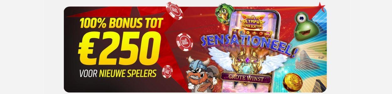 Starcasino welkomstbonus online casino XXL