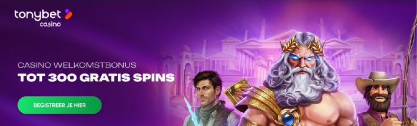 Tonybet welkomstbonus free spins