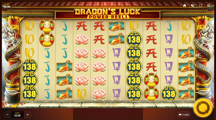Dragon's Luck Power Reels Screenshot