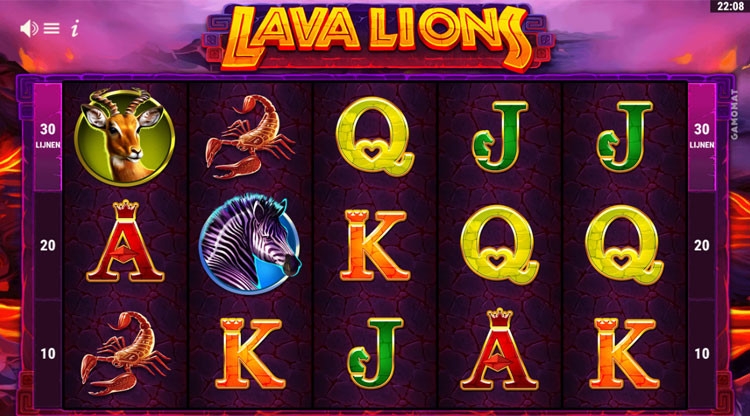 Lava Lions Screenshot