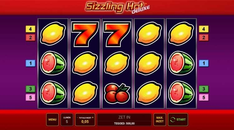 Sizzling Hot Deluxe Screenshot