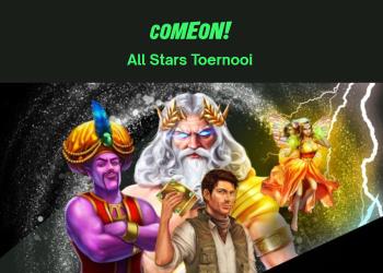 All Stars Toernooi bij ComeOn Casino gestart met 3K prijzenpot