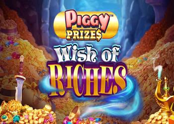 Claim bij Circus Casino coins met Piggy Prizes Wish of Riches