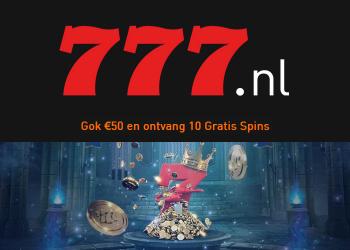 Claim nu gratis spins bij Casino 777 bij inzet vanaf 50 euro