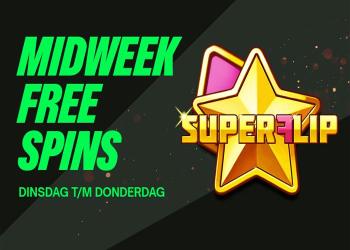 ComeOn geeft voor Super Flip slot Midweek Free Spins weg ComeOn geeft voor Super Flip slot Midweek Free Spins weg