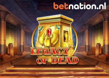 Legacy of Dead nu met 10 gratis spins te spelen bij Betnation