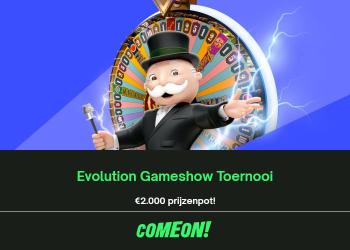 Ontdek het Game Shows Toernooi bij ComeOn Casino NL Ontdek het Game Shows Toernooi bij ComeOn Casino NL