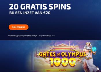Ontvang 20 gratis spins bij een inzet van 20 euro bij Betnation