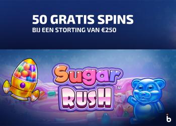 Sugar Rush bij Betnation nu te spelen met 50 gratis spins Sugar Rush bij Betnation nu te spelen met 50 gratis spins