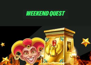 Verdien mooie beloningen met Weekend Quest bij ComeOn