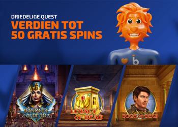 Verdien tientallen gratis spins met leuke Quest bij Betnation