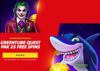 Voltooi de Greentube Quest bij Jacks en claim 25 gratis spins