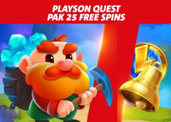 Win 25 gratis spins met Playson Quest bij Jack's Casino NL Win 25 gratis spins met Playson Quest bij JACKS.NL