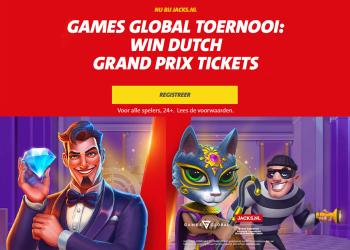 Win Dutch Grand Prix Tickets met toernooi bij Jack’s Casino