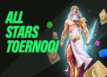 Win tot 1000 euro met All Stars Toernooi bij ComeOn Casino