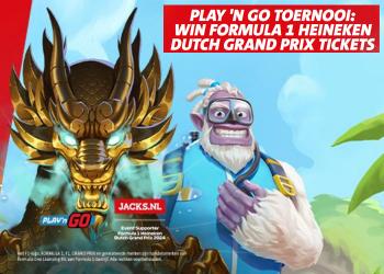 Win twee Formule 1 tickets met Play N GO Toernooi bij Jacks! Win twee Formule 1 tickets met Play N GO Toernooi bij Jacks!