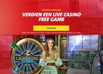 Zet bij Jacks in op Lightning Storm en verdien een Free Game Zet bij JACKS.nl in op Lightning Storm en verdien een Free Game